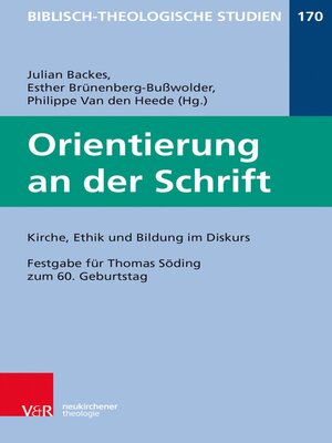 cover image of Orientierung an der Schrift